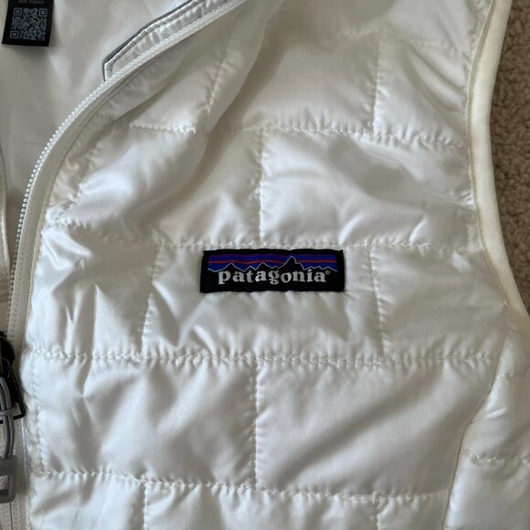 New Women's Patagonia Nano Puff Insulated Vest 84247 BIRCH WHITE Medium - Picture 5 of 10